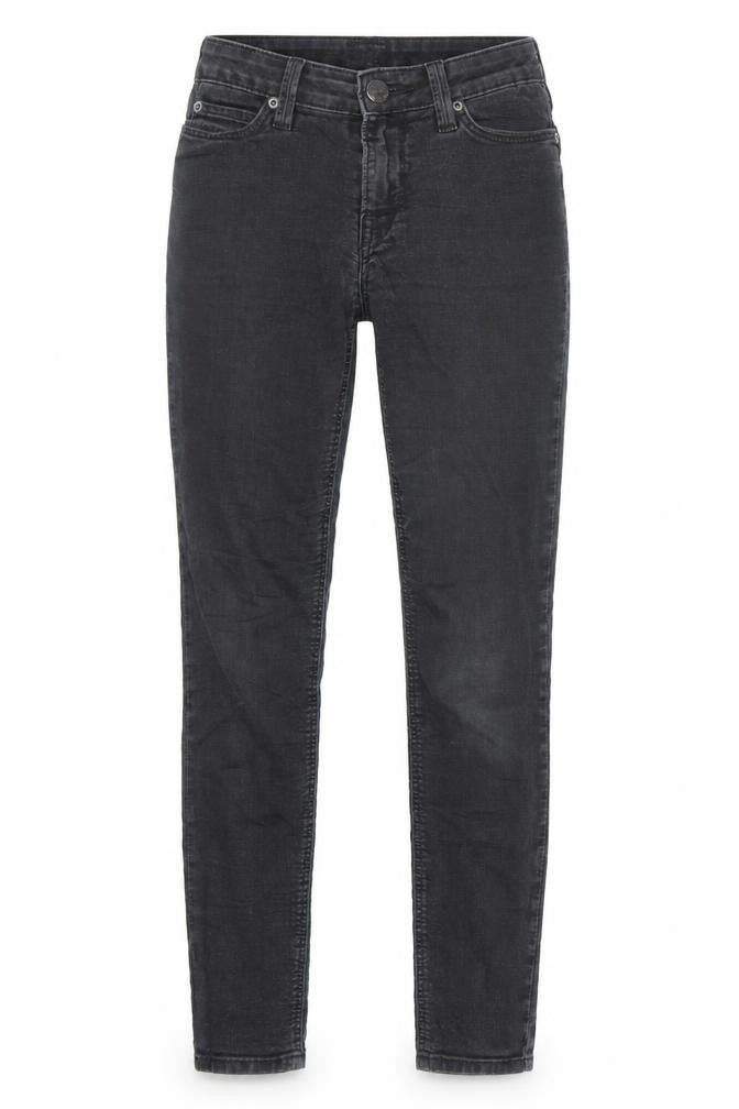 Womens UK Size 25 in Lee Regular Fit Skinny Black Jeans