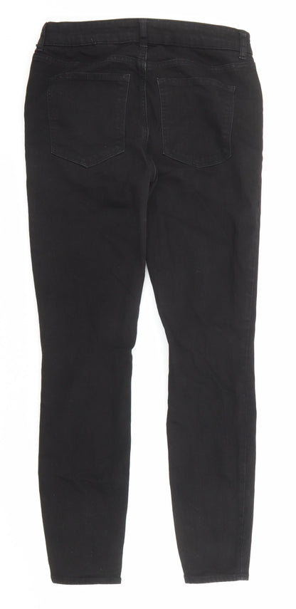 Womens UK Size 28 in H&M Regular Fit Skinny Black Jeans