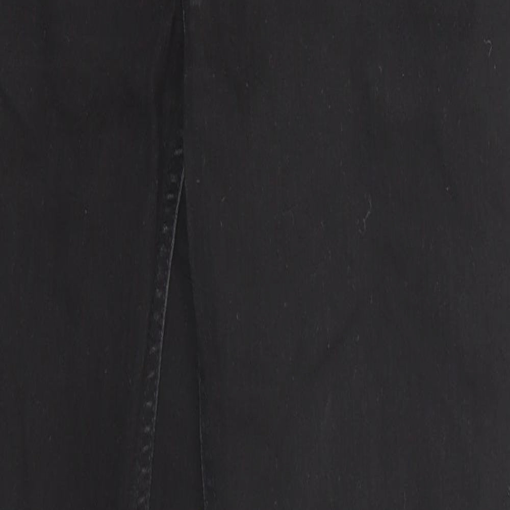 Womens UK Size 28 in H&M Regular Fit Skinny Black Jeans