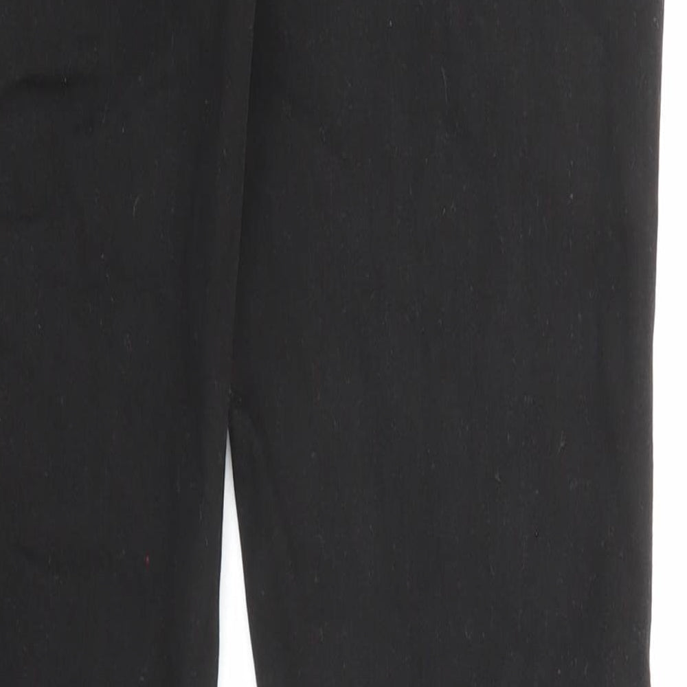 Uniqlo Womens Black Cotton Skinny Jeans Size 29 in L33 in Regular Zip