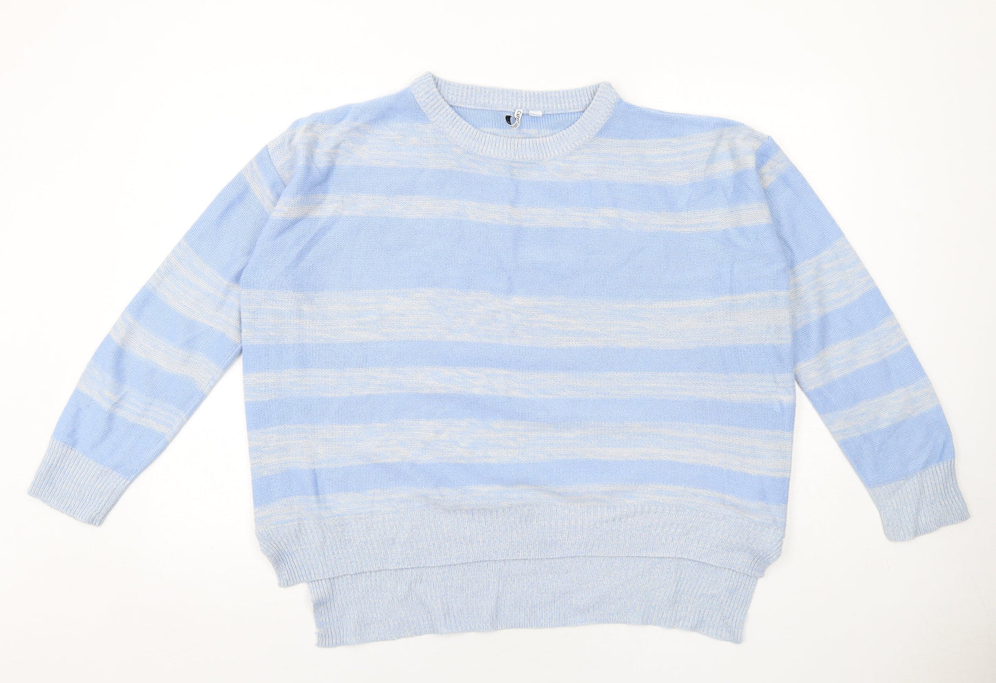 Womens UK Size S Capsule Blue Pullover Jumper
