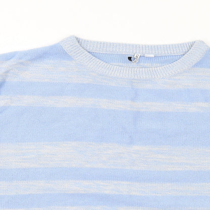 Womens UK Size S Capsule Blue Pullover Jumper
