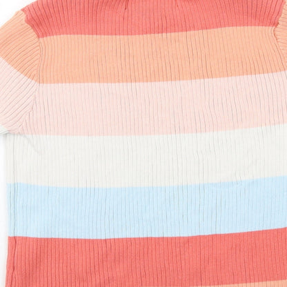 Womens UK Size L VERO MODA Multicoloured Pullover Jumper