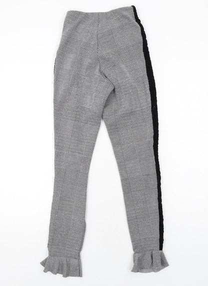 Womens UK Size 4 ASOS Regular Fit  Grey Trousers