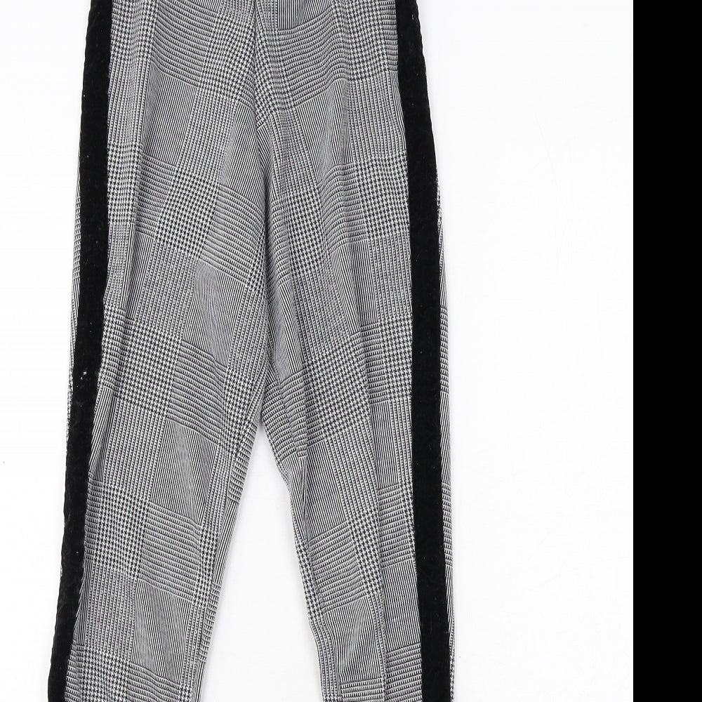Womens UK Size 4 ASOS Regular Fit  Grey Trousers