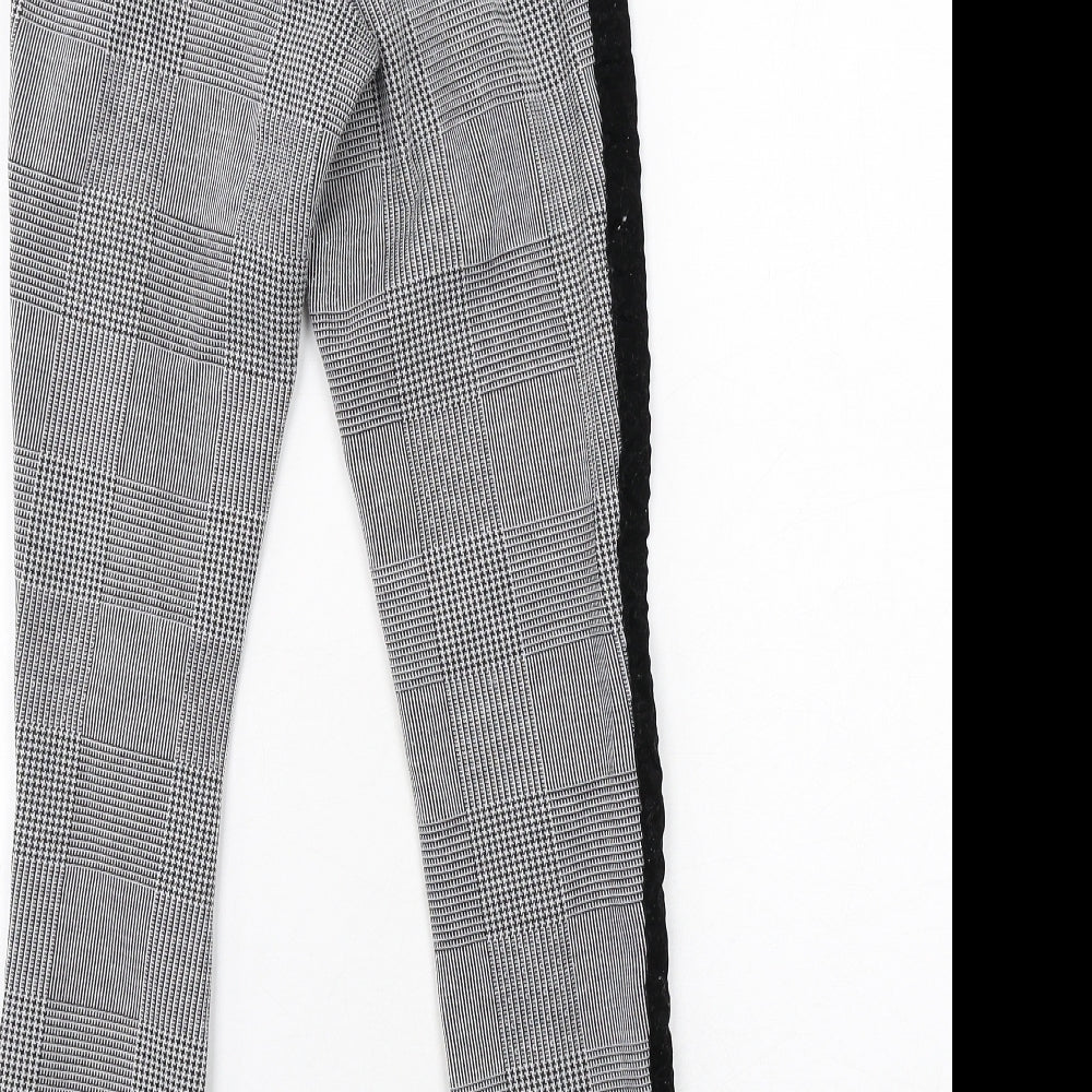 Womens UK Size 4 ASOS Regular Fit  Grey Trousers