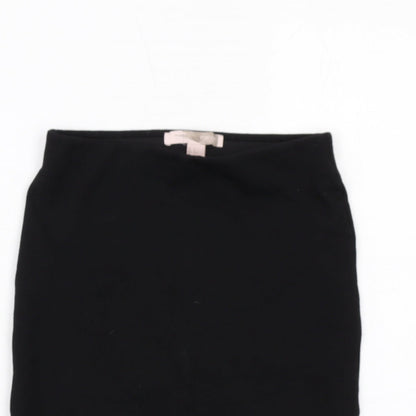 FOREVER 21 Womens Black Viscose Bandage Skirt Size S