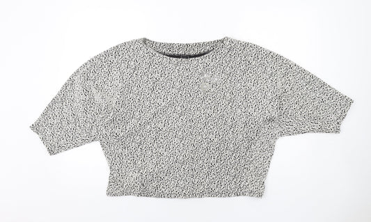 Womens UK Size M Zara White Basic Blouse