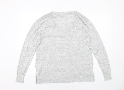 Womens UK Size L H&M Grey Pullover Jumper