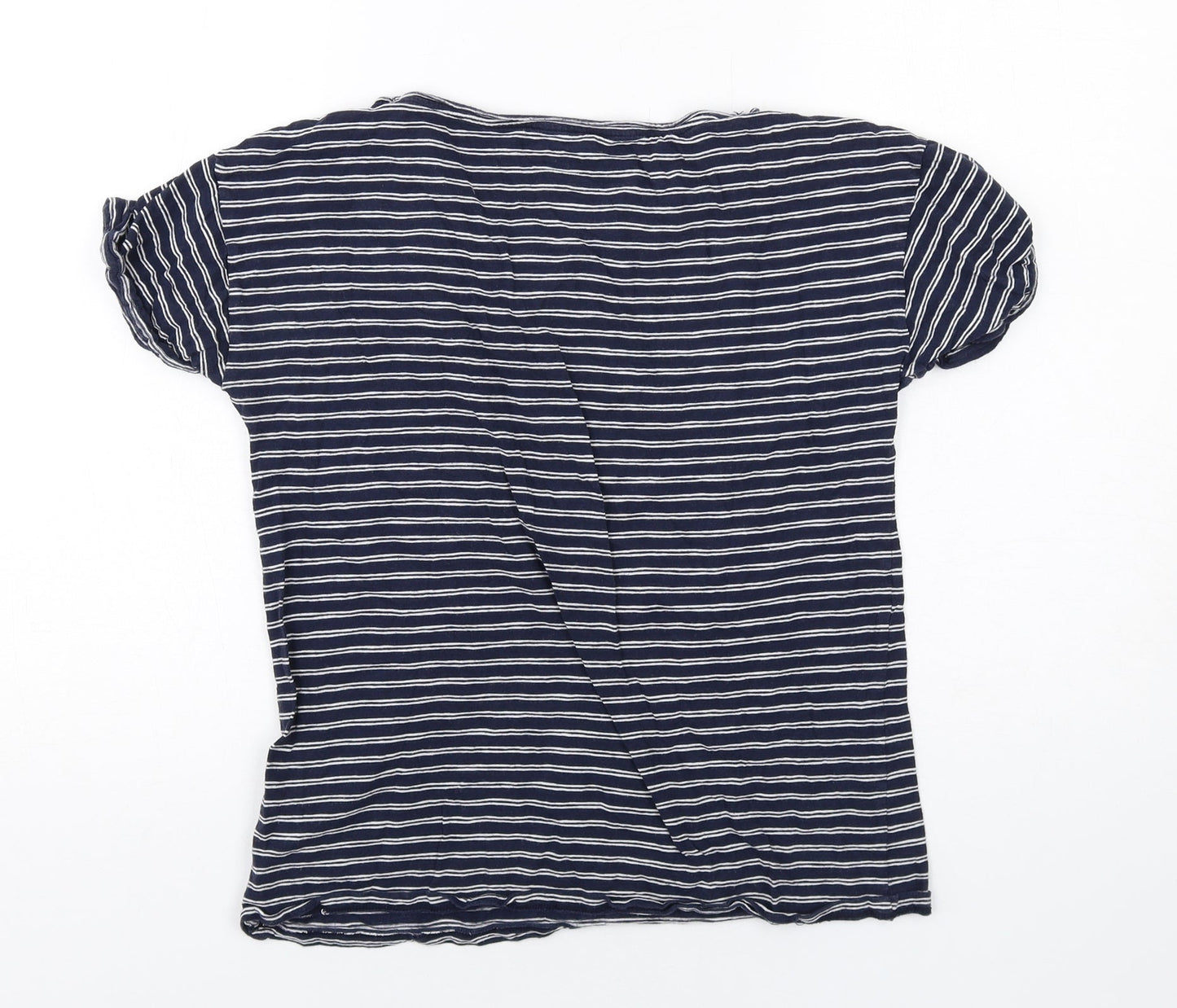 Womens UK Size XS Gap Blue Basic T-Shirt