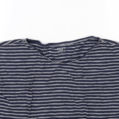 Womens UK Size XS Gap Blue Basic T-Shirt