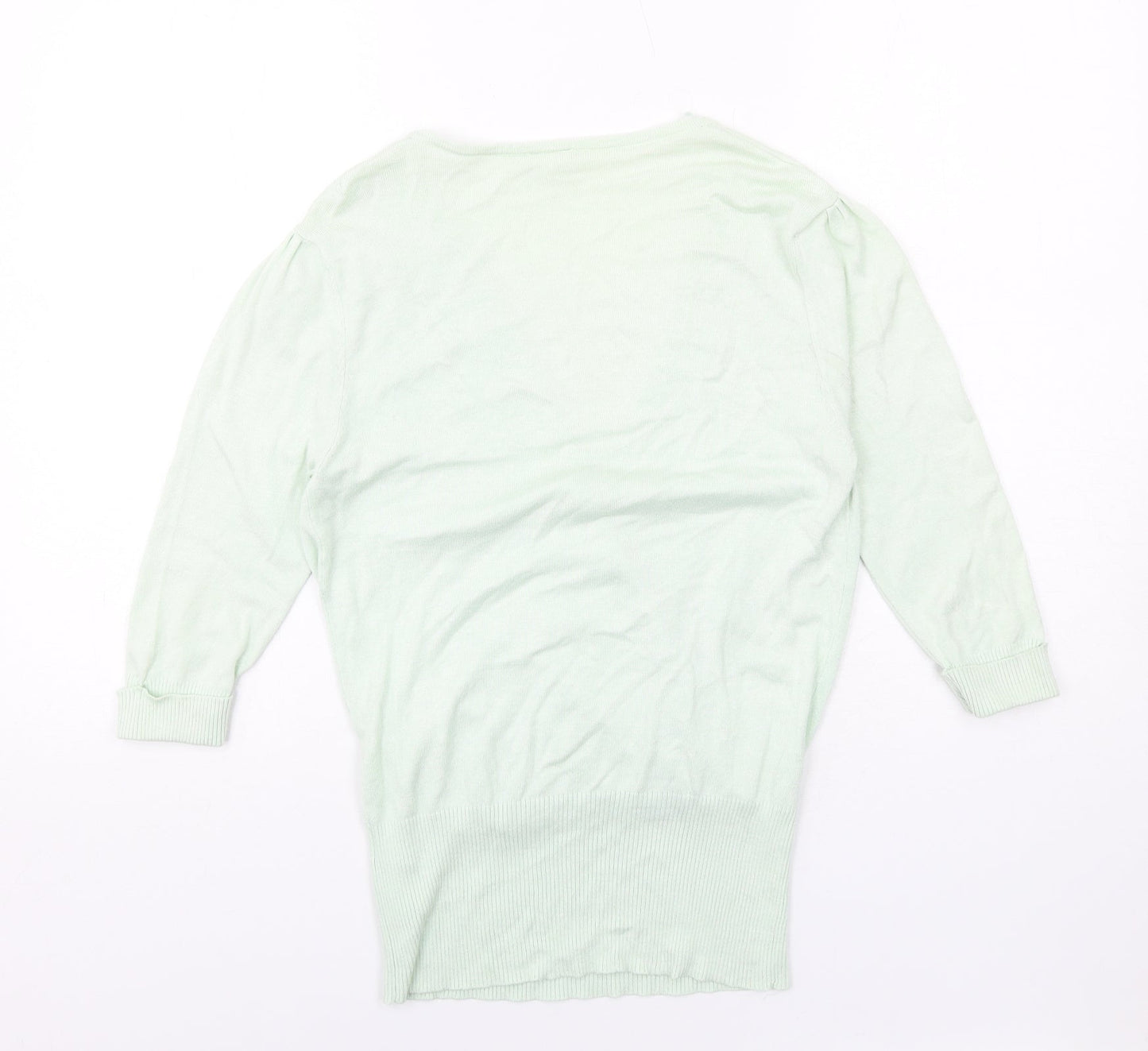 Womens UK Size 10 New Look Green Pullover Jumper