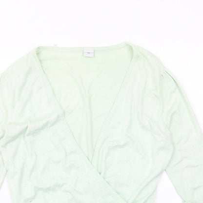 Womens UK Size 10 New Look Green Pullover Jumper