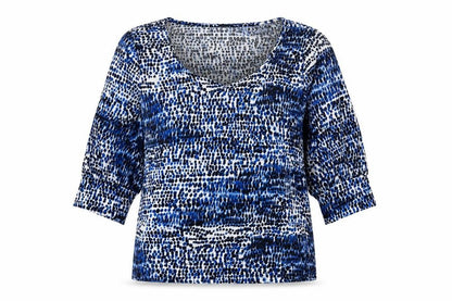 Womens UK Size 12 JD Williams Blue Basic Blouse