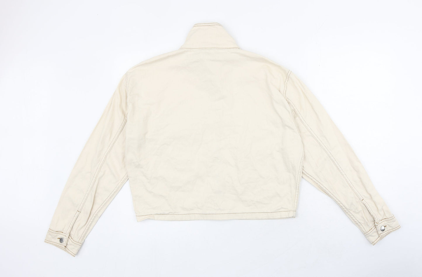 Womens UK Size M Topshop Ivory Jacket