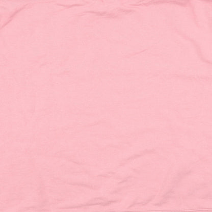Lee Womens Pink 100% Cotton Pullover Sweatshirt Size L Pullover
