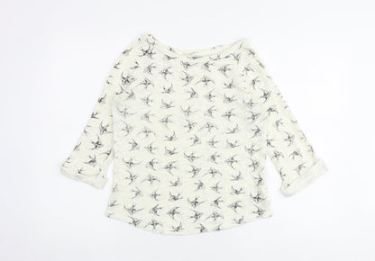 Womens UK Size 8 New Look Ivory Pullover Jumper