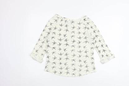Womens UK Size 8 New Look Ivory Pullover Jumper