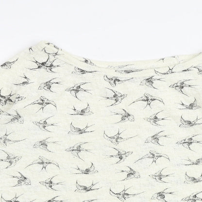 Womens UK Size 8 New Look Ivory Pullover Jumper