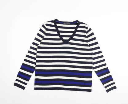 Womens UK Size 14 Marks and Spencer Multicoloured Pullover Jumper