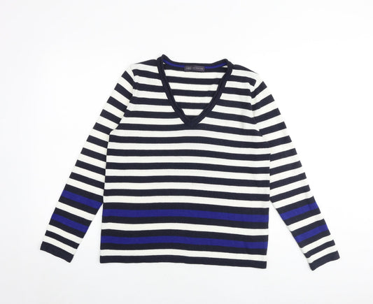 Womens UK Size 14 Marks and Spencer Multicoloured Pullover Jumper