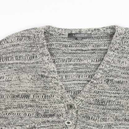 Womens UK Size 6 Limited collection Grey Cardigan Jumper
