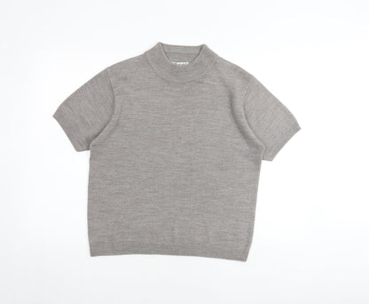 Womens UK Size 14 Berkertex Grey Pullover Jumper