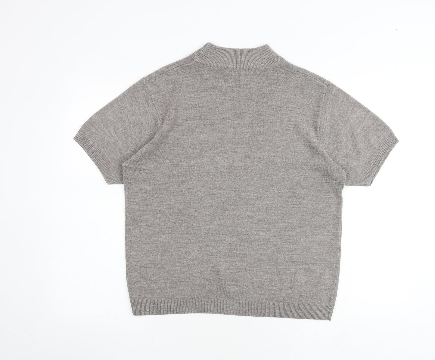 Womens UK Size 14 Berkertex Grey Pullover Jumper