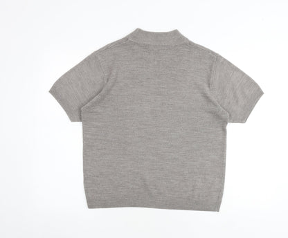 Womens UK Size 14 Berkertex Grey Pullover Jumper