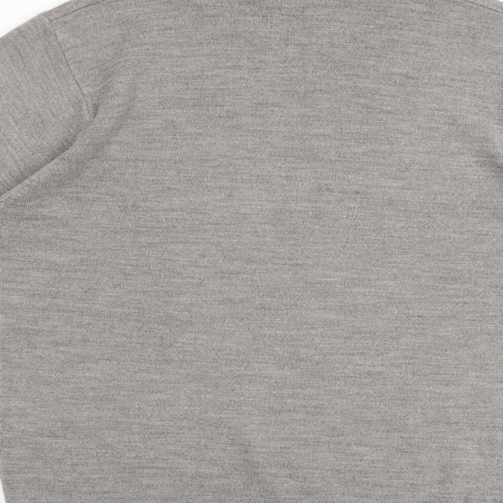 Womens UK Size 14 Berkertex Grey Pullover Jumper