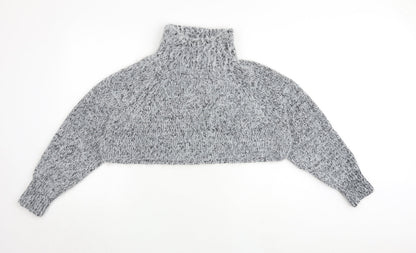 Womens UK Size XL Topshop Grey Pullover Jumper