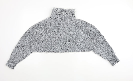 Womens UK Size XL Topshop Grey Pullover Jumper