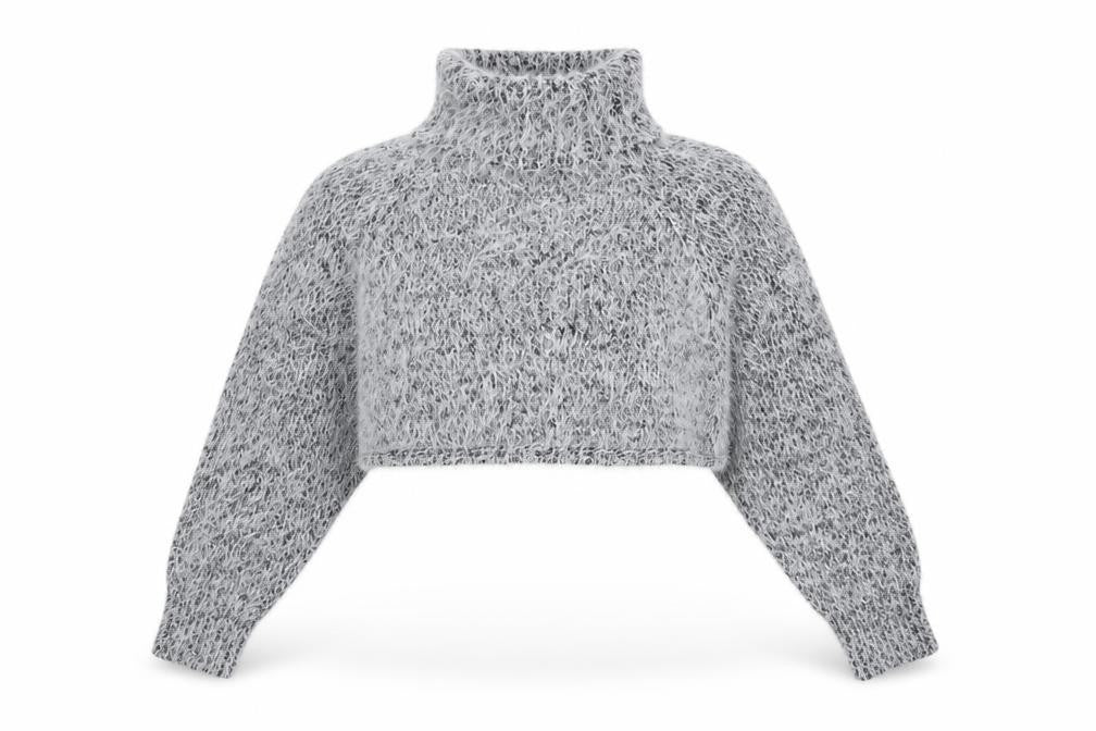 Womens UK Size XL Topshop Grey Pullover Jumper