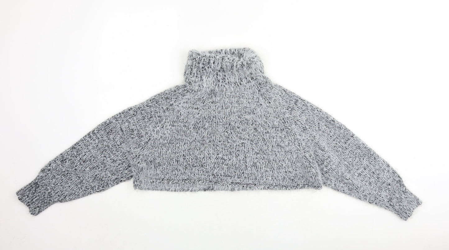 Womens UK Size XL Topshop Grey Pullover Jumper