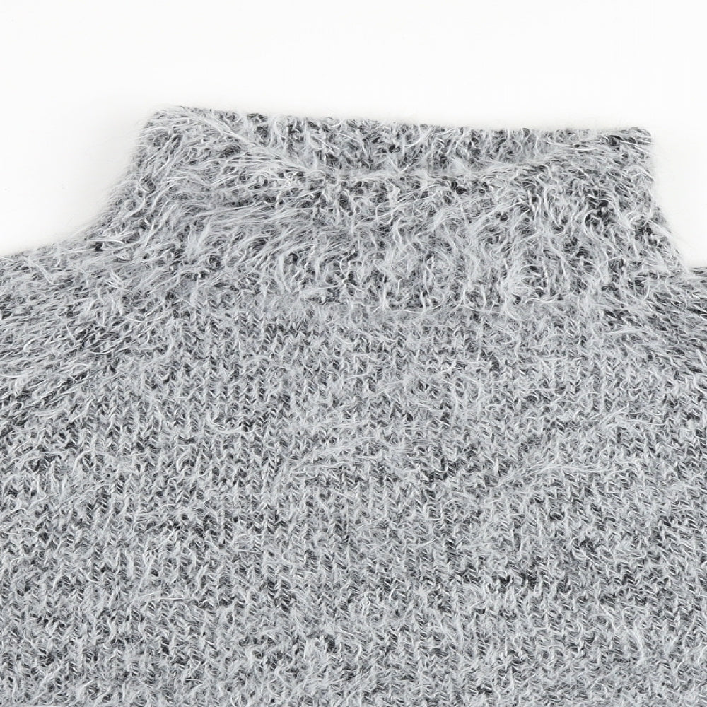 Womens UK Size XL Topshop Grey Pullover Jumper