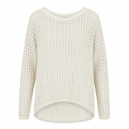 Womens UK Size 14 Warehouse Beige Pullover Jumper