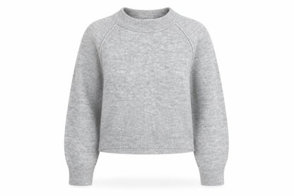 Womens UK Size S Topshop Grey Pullover Jumper