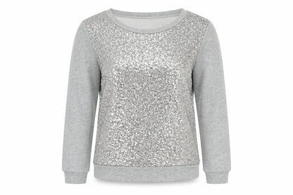 Womens UK Size M H&M Grey Pullover Sweatshirt