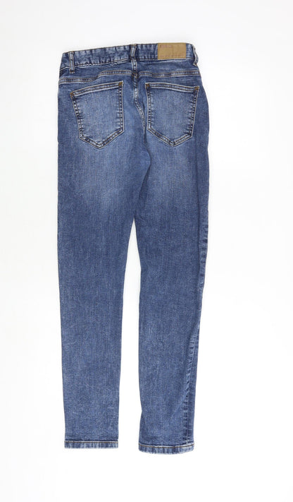 Denim & Co. Mens Blue Cotton Skinny Jeans Size 28 in L30 in Slim Button