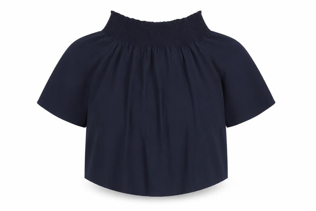 Womens UK Size 12 Warehouse Blue Basic Blouse