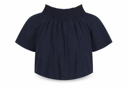 Womens UK Size 12 Warehouse Blue Basic Blouse