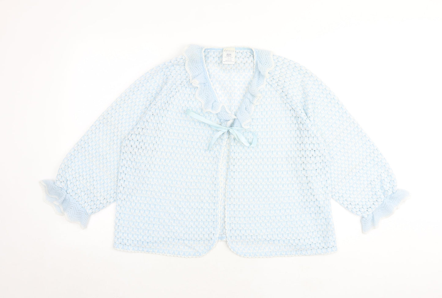 Womens UK Size 16 Debenhams Blue Cardigan Jumper