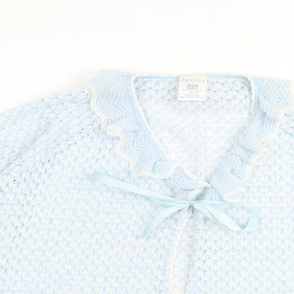 Womens UK Size 16 Debenhams Blue Cardigan Jumper