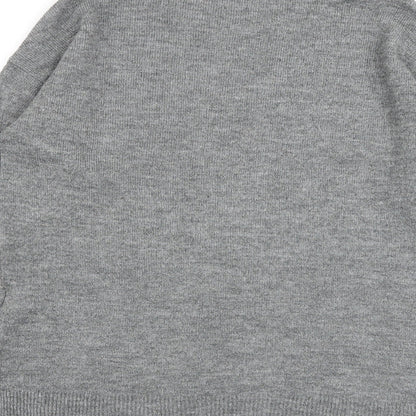 Gap Womens Grey Boat Neck Acrylic Pullover Jumper Size S