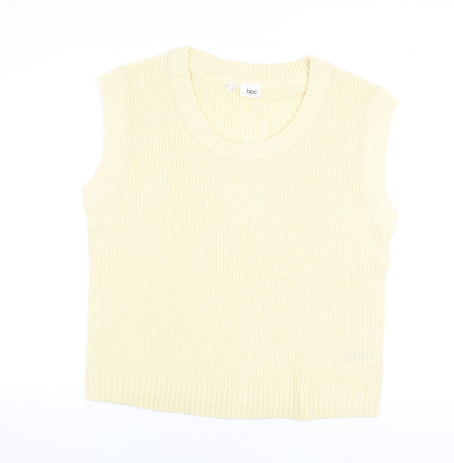 Womens UK Size L BPC Ivory Vest Jumper