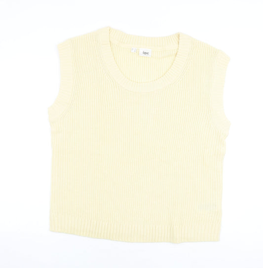 Womens UK Size L BPC Ivory Vest Jumper