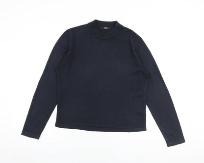 Womens UK Size 14 Marks and Spencer Blue Pullover Jumper
