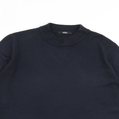 Womens UK Size 14 Marks and Spencer Blue Pullover Jumper