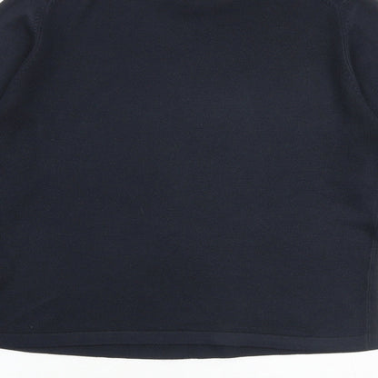Womens UK Size 14 Marks and Spencer Blue Pullover Jumper