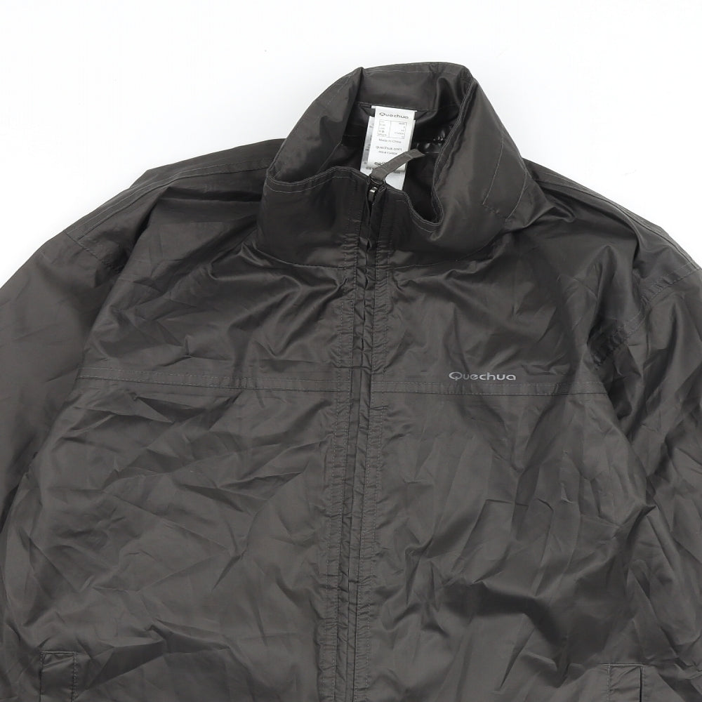 Mens UK Size S Quechua Grey Jacket